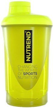 Шейкер Nutrend Shaker Changing The World 600мл желтый 22290 фото