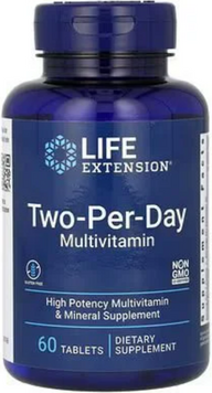 Мультивітаміни Life Extension Two-Per-Day Tablets 60 таб 18707 фото