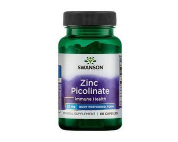 Цинк пиколинат Swanson Zinc Picolinate 22 mg 60 капс 19099 фото