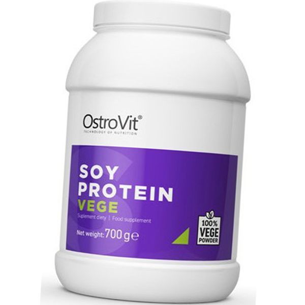Протеин соевый изолят (белок) OstroVit Soy Protein Vege 700 грамм 18759 фото