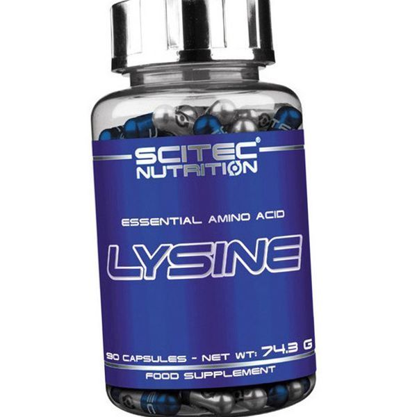Л лизин капсулы Scitec Nutrition Lysine 90 капсул 865 фото