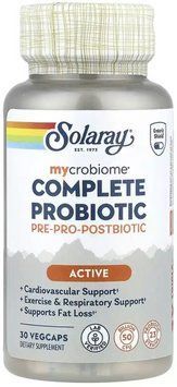 Пробиотики Solaray Complete Probiotic Active 30 раст капс 2976277961 фото