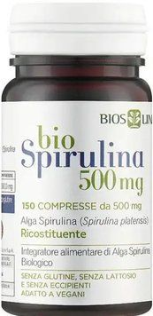 Екстракт спіруліни Bios Line Bio Spirulina 500 mg 150 таб 22333 фото
