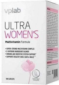 Витамины и минералы для женщин VP laboratory Ultra Women's 180 таб 9450 фото