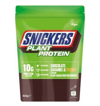 Рослинний протеїн Snickers Plant Hi Protein 420г 21510 фото