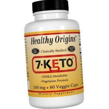 Средство для снижения веса и похудения для женщин и мужчин 7-KETO 100 mg 60 капсул 18857 фото