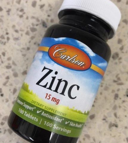 Цинк глюконат Carlson Labs Zinc 15 mg 250 таблеток 18034 фото