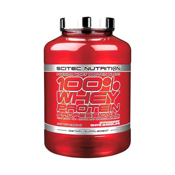 Спортивний сироватковий білок (протеїн) Scitec 100% Whey Protein Professional 2350 г 722 фото