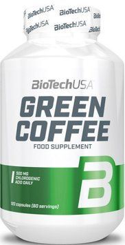Зелена кава BioTech Green Coffee 120 капс 4082 фото