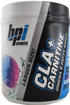Кон'югована лінолева кислота BPI sports CLA + Carnitine 700 g snow cone 23072 фото