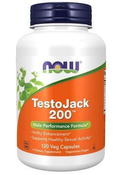 Тестостероновий бустер Now Foods TestoJack 200 120 капсул 7827 фото