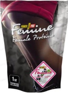 Протеїн для жінок Power Pro Femine Protein 1000g смородина-йогурт 2956577035 фото