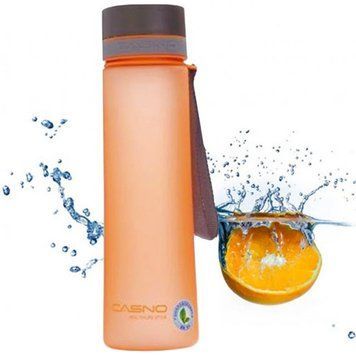 Бутылка для воды Casno Waterbottle KXN-11111000 мл оранжевая 20818 фото