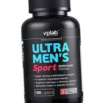Вітаміни для чоловіків VP Lab Ultra men's Sport 180 капс 9449 фото