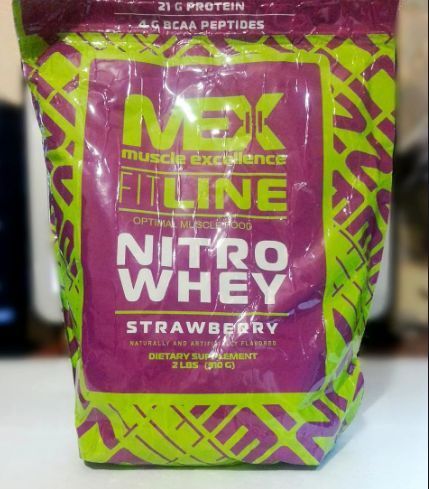 Концентрат сывороточного протеина (белка) MEX Nutrition Nitro Whey 910 г 6969 фото