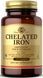 Железо Solgar Chelated Iron 100 таб 2976277962 фото 1