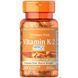 Вітамін К2 Vitamin k-2 (Mena q7) 50 mcg 30 softgels 2956564827 фото 1