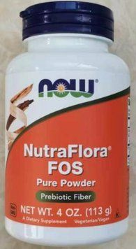 Фруктоолигосахариды NOW NutraFlora FOS pure powder 113 г 19049 фото