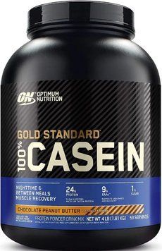 Казеїн міцелярний Optimum 100% Gold Standard Casein 1,8 кг шоколад-арахисовое масло 402-05 фото