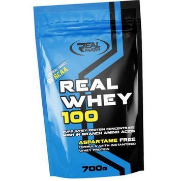 Спортивный сывороточный белок (протеин) Real Pharm Real Whey 100 700 грамм 9510 фото