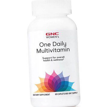 Витамины и минералы для женщин GNC Women's One Daily Multivitamin 60 таблеток 19284 фото