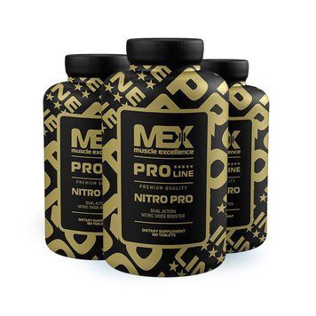 Предтренировочний комплекс MEX Nitro Pro 180 таб 6968 фото