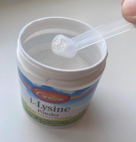 Л-лизин Carlson Labs L-Lysine Powder 100 грамм 11408 фото