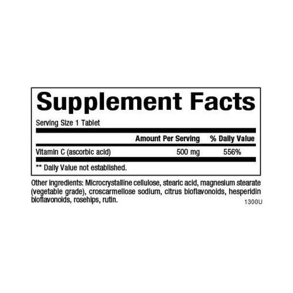 Витамин С Natural Factors Vitamin C 500mg 90 таб 2956574285 фото