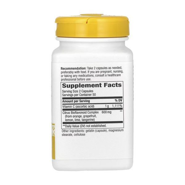 Витамин С с биофлавоноидами Nature's Way Vitamin C Bioflavonoids 100 caps 2956572240 фото