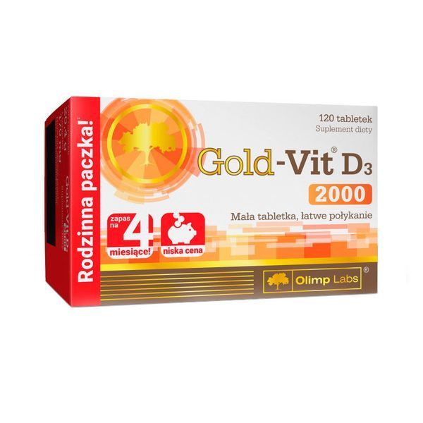 Витамин Д3 Olimp Gold-Vit D3 2000 120 таб 10641 фото