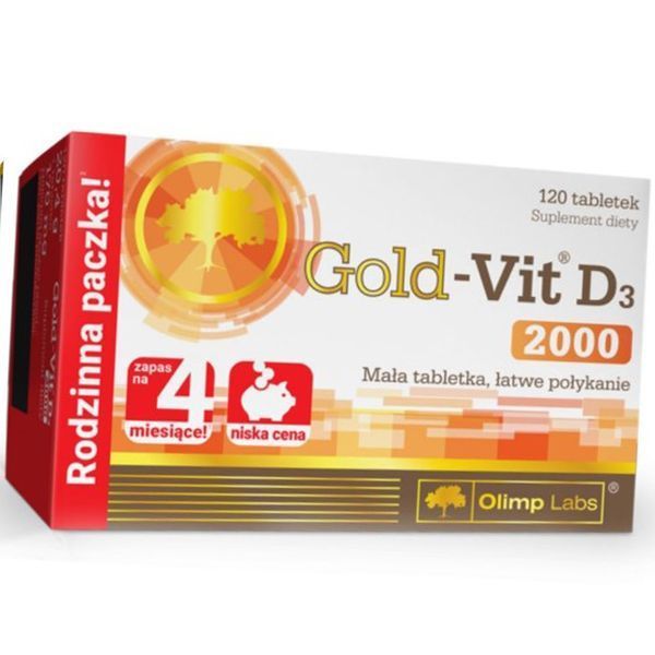 Витамин Д3 Olimp Gold-Vit D3 2000 120 таб 10641 фото
