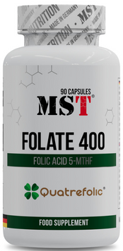 Фолат MST Folate 400 mg 90 caps 23008 фото