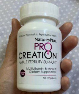 Витамины для зачатия женщинам Natures Plus Pro Creation female fertility support 60 капсул 20751 фото