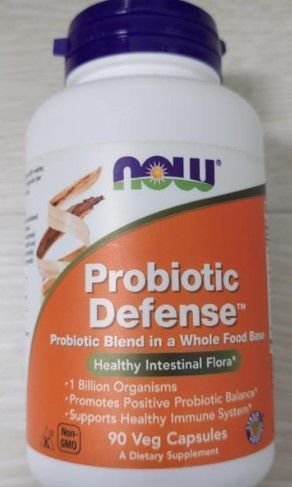 Пробіотик NOW Probiotic Defense 90 капсул вегетаріанських 19178 фото