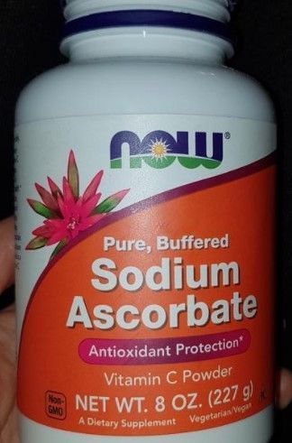 Аскорбат натрия NOW Sodium Ascorbate Pure Buffered 227 г 18356 фото