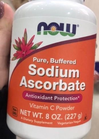 Аскорбат натрия NOW Sodium Ascorbate Pure Buffered 227 г 18356 фото