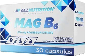 Магний с витамином Б6 All Nutrition MagB6 30 капсул 10467 фото