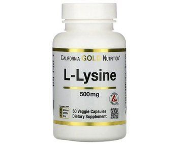 L-Lysine 500 mg 60 veg caps 18846 фото
