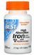 Хелатний бисглицинат заліза Doctor's s BEST High Absorption Iron Chelated with Ferrochel 120 таблеток 19205 фото 7