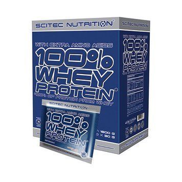 Протеин Scitec100% Whey Protein 60 порций 30 г 7295 фото