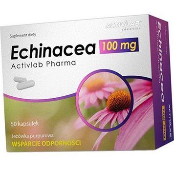Екстракт Ехінацеї Activlab Echinacea 100 mg 50 капсул 20156 фото