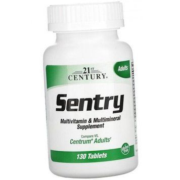 Витамины и минералы 21st Century Sentry Multivitamin Multimineral Supplement 130 таб 11343 фото