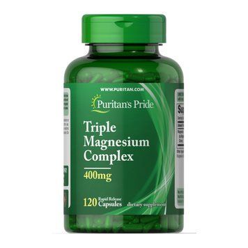Магний Оксид Triple Magnesium Complex 400mg 120 caps 2956564840 фото