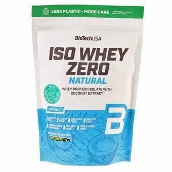 Спортивний сироватковий білок ізолят (протеїн) BioTech Iso Whey Zero Natural 1,816 кг 11543 фото