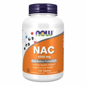 Ацетилцистеїн Now Foods N-Acetyl-Cysteine 1000mg 120 tabs 2956568274 фото
