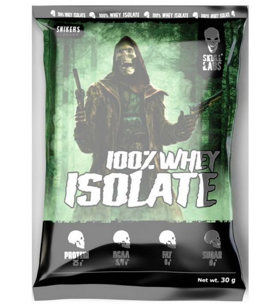 Протеин изолят (белок) Skull Labs 100% Whey Isolate 30 грамм шоколад 21323 фото