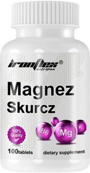 Калий Магний В-6 IronFlex Magnez Skucz 100 табл 21049 фото