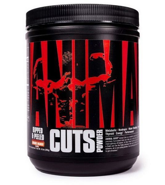 Комплекс для похудения и снижения веса Universal Animal Cuts Powder 265 грамм 20064 фото