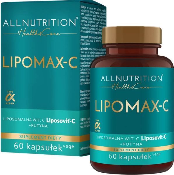 Ліпосовіт-С (Вітамін С) ALLNUTRITION Health & Care Lipomax-C 60 caps 2956570292 фото