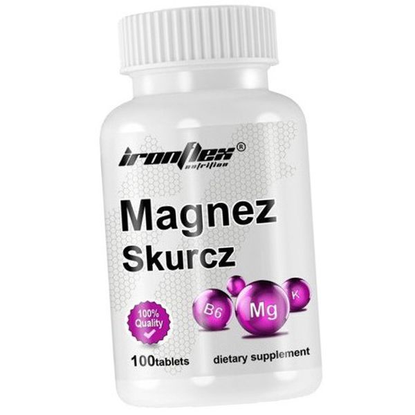 Калий Магний В-6 IronFlex Magnez Skucz 100 табл 21049 фото